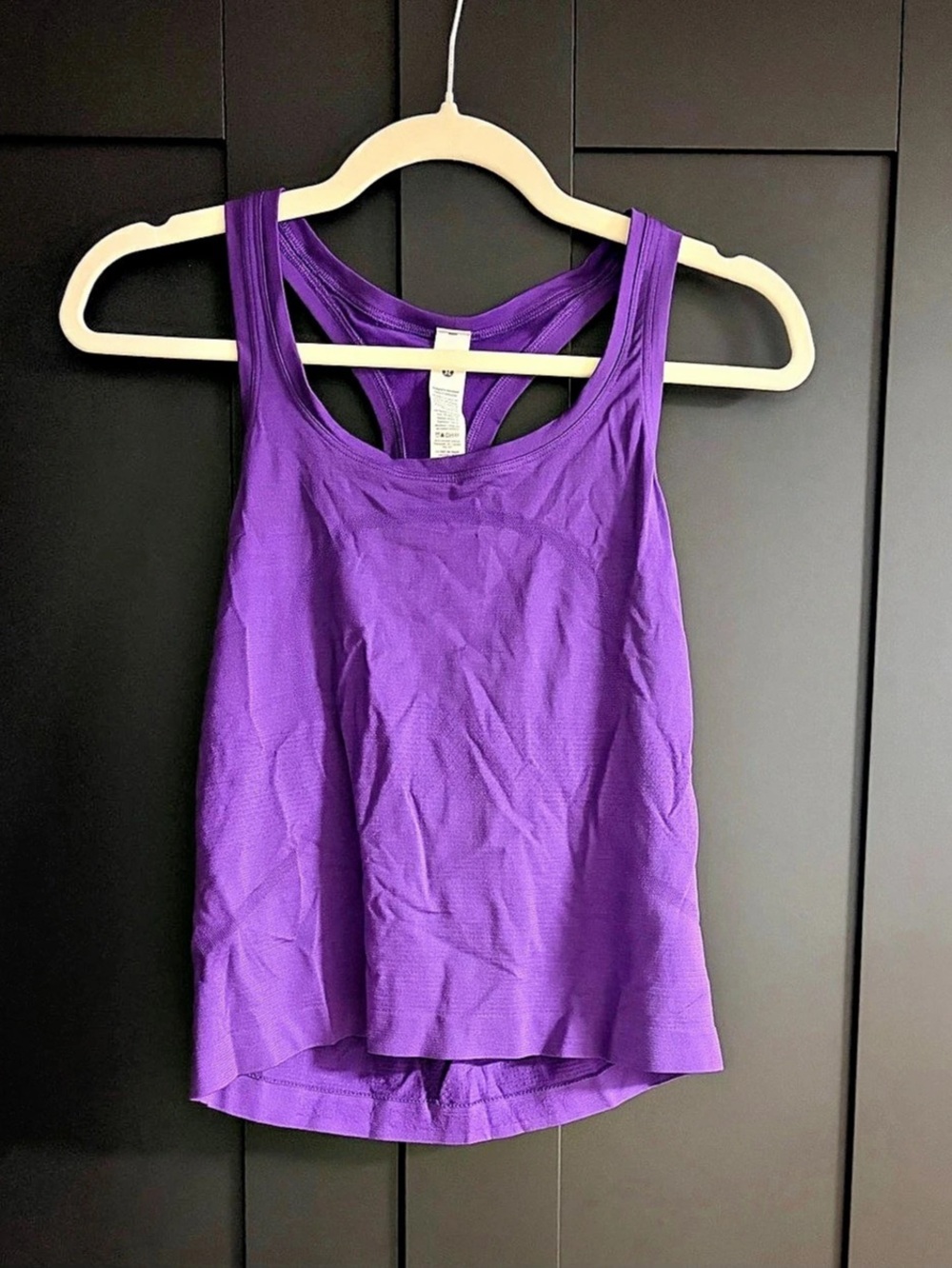 lululemon Swiftly Tech Racerback Tank Top College Purple Size 6